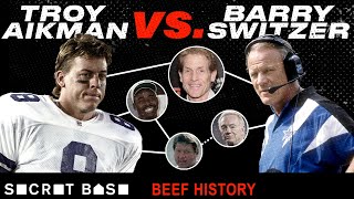 Troy Aikman and Barry Switzer beefed from college to the NFL with help from Skip Bayless [upl. by Aiym]