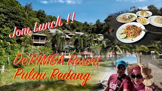 Lunch kat DeRimba Resort Pulau Redang [upl. by Vlada157]