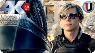 Quicksilver vs Apocalypse  XMen Apocalypse  MOVIE CLIP 4K HD [upl. by Prader]