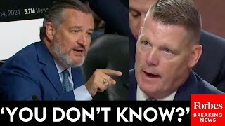 BRUTAL Ted Cruz Has Epic Clash With Acting Secret Service Director Over Trump And RFK Jr [upl. by Bulley616]