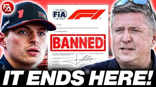 Max ﻿Verstappens HUGE REVENGE on FIA amp British Media after Brazil GP [upl. by Joacima]