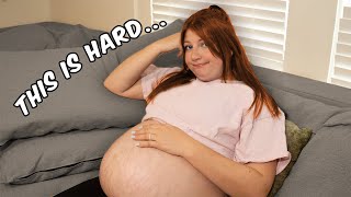 having a baby is tough…  Pregnancy Vlog Update 🤰 [upl. by Nanerb]