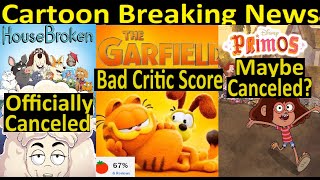 Housebroken Officially Canceled The Garfield movie Bad Critic Score and Primos Maybe Canceled [upl. by Enigroeg]