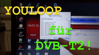 Passive Youloop Antenne geht super für DVBT2  ► WinTVsoloHD [upl. by Crain]