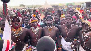 Samburu Cultural Festival Musical Dance At Yare Maralal International Camel Derby [upl. by Salbu]