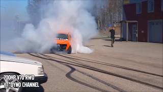 2000 HP VOLVO 240 Best of Volvo Horsepower Drift Exhaust Smoke Turbos [upl. by Phillane321]