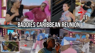 Baddies Caribbean Reunion Trailer Drops ‼️Meatball THROWS Chair At Tinkabella Rollie vs ET 👊🏾 [upl. by Terry359]