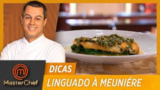 LINGUADO À MEUNIÉRE com Rafael Gomes  DICAS MASTERCHEF [upl. by Suzzy873]