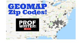 Geomapping zip codes on Google My Maps [upl. by Annadiane]