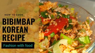 Egg Bibimbap Recipe  Easy Authentic Bibimbap At Home  Easy Tiffin Box Ideas [upl. by Aehtla956]