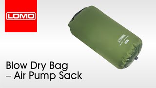 Lomo Blow Dry Bag – Air Pump Sack [upl. by Waters]