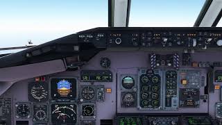 MSFS  Approach and landing into Chicago OHare  MD83 American Airlines [upl. by Aniret829]