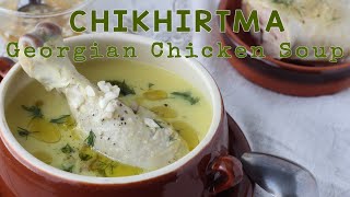 How to make CHIKHIRTMA Georgian Chicken Soup [upl. by Lenette31]