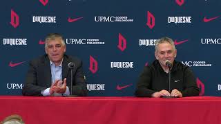 Duquesne Athletics Announcement [upl. by Bernadene972]