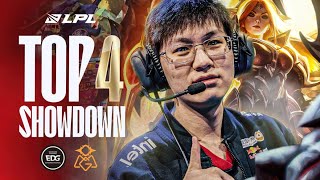 LPL TOP 4 SHOWDOWN  EDG VS OMG  CAEDREL [upl. by Ahsym]