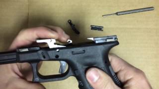 How to Reassemble a Glock Trigger [upl. by Ahsaetal]