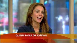 Queen Rania on Illegal Israeli Settlements [upl. by Draner]