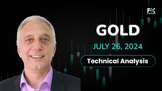 Gold Daily Forecast and Technical Analysis for July 26 2024 by Bruce Powers CMT FX Empire [upl. by Irac]