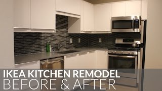 IKEA Kitchen Remodel Before amp After  Torrance CA [upl. by Vaules]