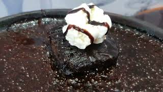 Sizzling Brownie Recipe  No Oven Sizzling Brownie  Brownie  Chef Sisters [upl. by Kelwunn]