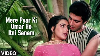 quotMere Pyaar Ki Umar Ho Itni Sanamquot Full Video  Waaris  Lata Mangeshkar  Amrita Singh Raj Babbar [upl. by Araic]