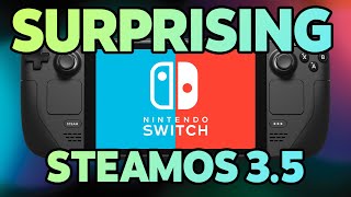 「Surprising SteamOS 35 Results Switch Emulation」 [upl. by Aryek]