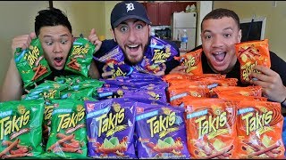 EXTREME SPICY TAKIS CHALLENGE [upl. by Asseniv]