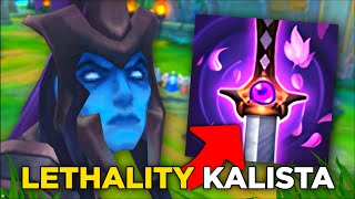 Lethality Kalista na midzie oddaje w League of Legends [upl. by Rehm406]