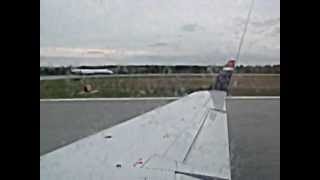 CRJ200 Takeoff From Mobile Regional Airport [upl. by Eidaj738]