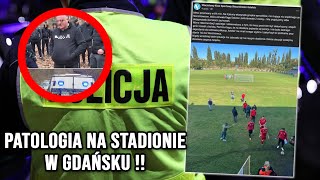 PATOLOGIA NA STADIONIE W GDAŃSKU  NIEPEŁNOSPRAWNE DZIECKO POBITE [upl. by Salokcin]