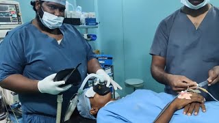 General Anaesthesia process in Telugu anesthesiology viralvideo [upl. by Dreda123]