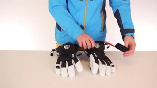 Hestra Army Leather Heli Ski Gloves  Full Product Presentation amp Demonstration [upl. by Suzan]