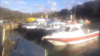 Ilfracombe Harbour North Devon UK April 2016 [upl. by Grazia436]