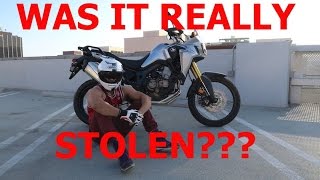 WAS FOUSEYS MOTORCYCLE ACTUALLY STOLEN [upl. by Rosena]