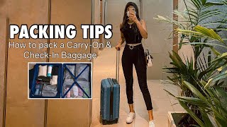 PACKING TIPS What must be inside your carryon and checkin baggage  Jen Barangan [upl. by Turro]