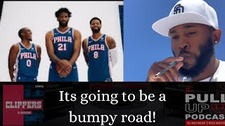 🔴Reacting To The Sixers 15 Start PG Debut Embiid SuspendedTyrese Maxey Ceiling dfjhoops [upl. by Amice]