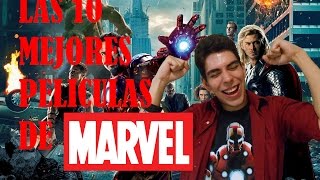 Las 10 mejores películas de Marvel [upl. by Ajnat]