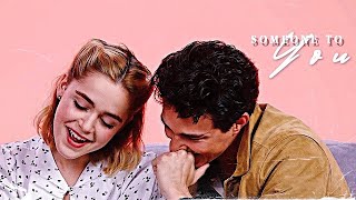 kiernan shipka amp gavin leatherwood moments [upl. by Ahsiram]