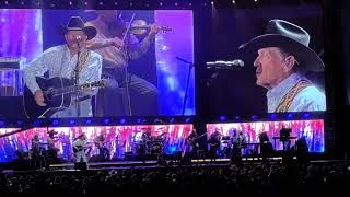 Pancho and Lefty  George Strait and Chris Stapleton Detroit July 13 2024 [upl. by Cloutman966]