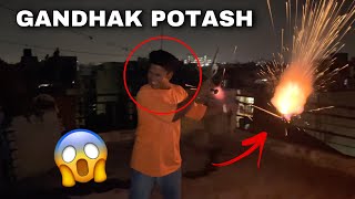 Gandhak Potash Cracker Bomb 😱🔥 Desi Patakha Market [upl. by Licna]