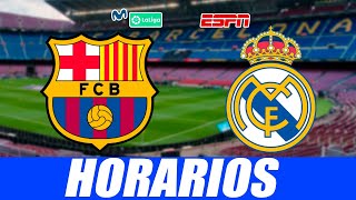 Real Madrid Vs Barcelona En Vivo 🔴Ver Partido Hora y Canal Real Madrid Vs Barcelona En Vivo Final [upl. by Ramat]