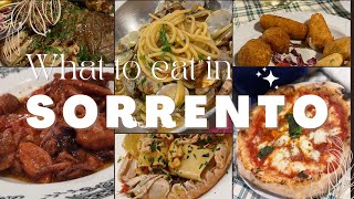 Sorrento Food Tour travelvlog foodinsorrento OParrucchiano ristorantesantonino couplevlog [upl. by Noitsirhc]