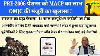 PRE2006 पेंशनर को MACP का लाभ OMJC की मंजूरी का खुलासा सरकार का कम्यूटेशन कटौती पर रोक [upl. by Daniyal]