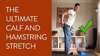 The Ultimate Stretch for Tight Calves and Hamstrings [upl. by Neerehs]