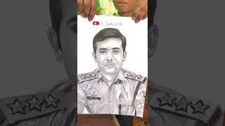 Sketch panting shorts video Artist Sushant Rajput artwork video [upl. by Auohp]