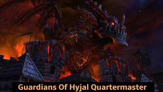 Guardians Of Hyjal Quartermaster  WoW Cataclysm Classic  4k [upl. by Pate]