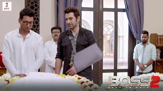 Boss 2  Movie Scene  Jeet Shubhashree Nusraat Faria  Baba Yadav [upl. by Aisatsan]