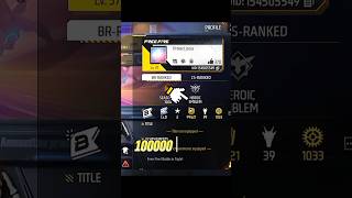 Top 3 Ghost Id With 100000 Badges 🙀 shorts part3 bluegamegaming [upl. by Naesyar668]