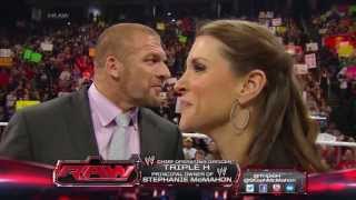 Randy Orton Confronts The Authority  Batista Returns [upl. by Assenav]