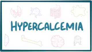 Hypercalcemia  causes symptoms diagnosis treatment pathology [upl. by Publea]